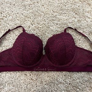 Maroon Brassiere